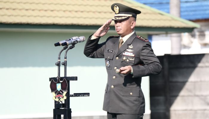 Kodim 0429/Lamtim Gelar Upacara Hari Lahir Pancasila 