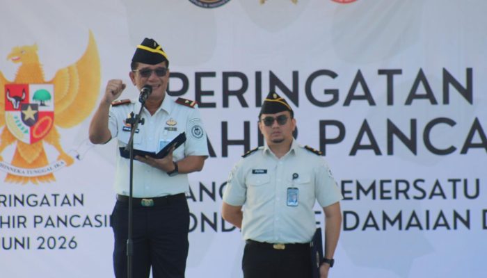 Peringati Hari Lahir Pancasila, Lapas Kelas I Palembang Tanamkan Semangat Nasionalisme