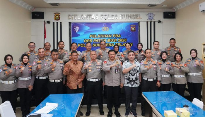 Operasi Patuh Musi 2026 Siap Digelar, Polda Sumsel Perkuat Strategi Menekan Pelanggaran dan Fatalitas Kecelakaan