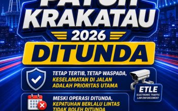 Operasi Patuh Krakatau 2026 Ditunda, Kepatuhan Berlalu Lintas Tetap Dijaga