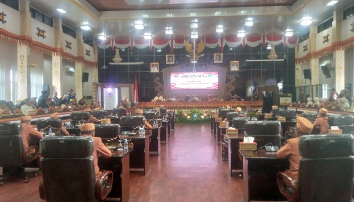Peringatan Hari Jadi Kota Metro ke-89, DPRD Kota Metro Gelar Rapat Paripurna 