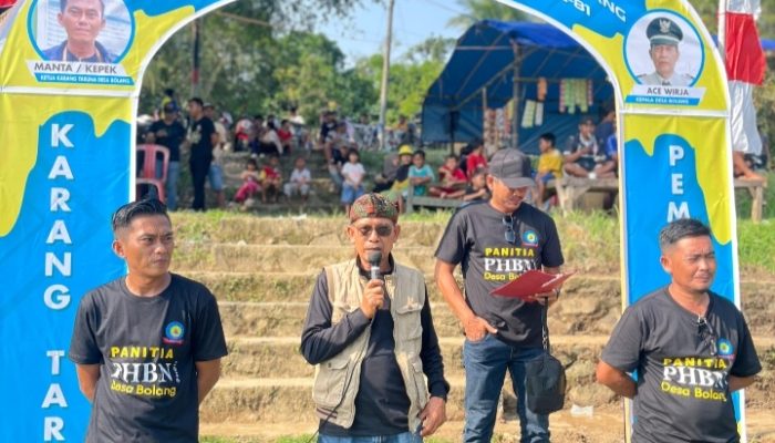 Pemerintah Desa Bersama Karang Taruna Gelar Liga RT se-Desa Bolang 