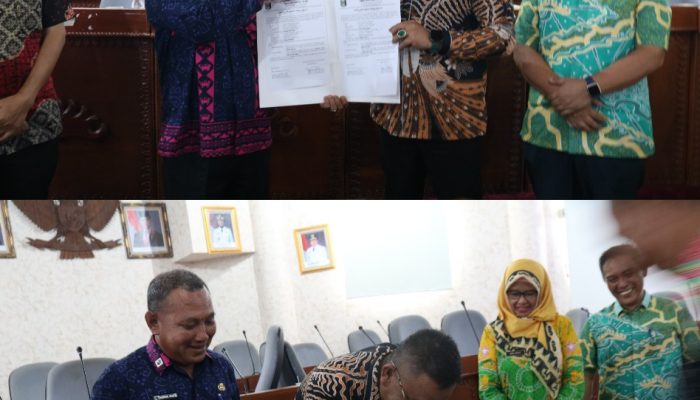 Sertijab Sekretariat DPRD Lampung Timur, Tabrani Hasim Jabat Sekwan 