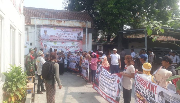 Forum Masyarakat Desa Rawa Panjang Gelar Aksi Damai, Suarakan Tuntutan Transparansi Pemerintahan Desa